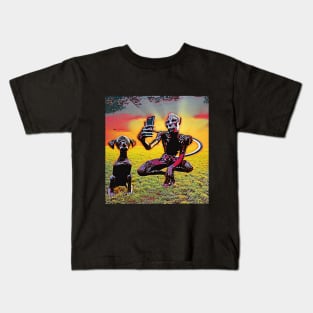 Alien Selfie Kids T-Shirt